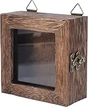 Alipis Hanging Wall Dried Flower Box Minimalist Style Shadow Display Box for Home Decor