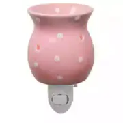 NIB Gumdrop Pink Polkadot Scentsy Plug-In Warmer