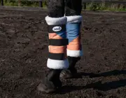 Caribu 1200D Paddock Horse Boots - COB / Coral