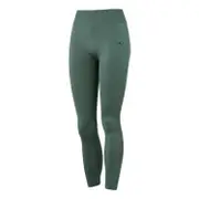 Puma Womens Seamless Scrunch Mid Rise Tights - Green