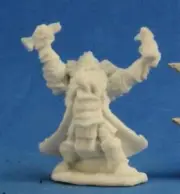 Reaper Miniatures Dark Heaven Bones Thain Grimthorn Dwarf Cleric RPR 77213