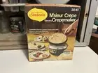 Vintage 1976 Sunbeam Model 30-10 M'Sieur Electric Crepe Maker New in Opened Box