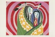POSTCARD Alain Despert "Best Buddies" 1997 MINT Unused