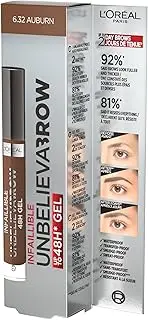 L'Oreal Paris Infallible Unbelievabrow Gel 6.32 Auburn