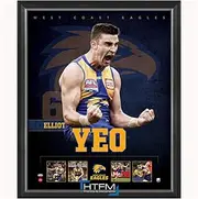 Elliot Yeo West Coast Eagles Football Club Official Licensed Afl Print Framed
