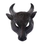 Carnival Halloween Costume Masks Cosplay Scary Buffalo Bull Head Mask for Adults Party Decoration Props Creepy Accessory