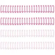 We R Memory Keepers Cinch Pink 5/8" Binding Wires 4pk