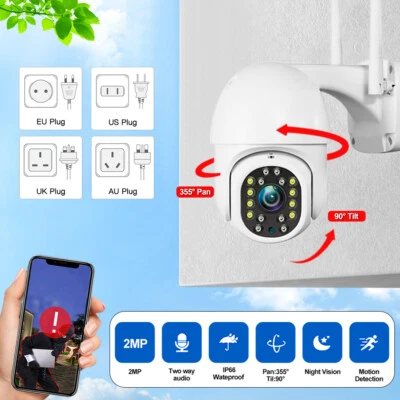 YOOSEE Security Camera System Outdoor Home 2.4G / 5G Wifi Night Vision Cam 1080P