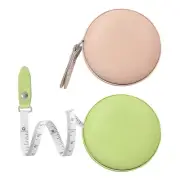 Retractable Measuring Tape, 2 Pcs Soft Leather Tape Measure for Tailor, Knitting