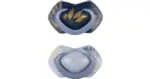 Canpol babies Light Touch Gold pacifier 18m+ Blue 2 pcs