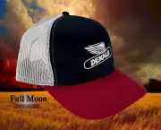 New DEKALB Black Red Mens Snapback Classic Trucker Cap Hat