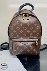 在飛比找Yahoo!奇摩拍賣優惠-真品LOUIS VUITTON 帆布Palm Springs