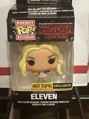 Funko Pocket Pop Keychain Stranger Things Eleven w/Wig Toy Collection New In Box