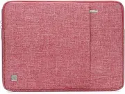[NIDOO] 14 Inch Laptop Sleeve Water-Resistant Computer Case Portable Bag for 14" Notebook / 14" Lenovo ThinkPad E480 T470 E470 / Flex 6/13.5" Microsoft Surface Book, Red