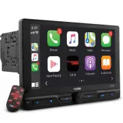 DS18 DDX10.5CP 10.5” FLOATING LCD 1-DIN RECEIVER w/ APPLE CARPLAY & ANDROID AUTO