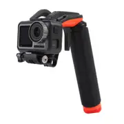 Shutter Trigger + Floating Hand Grip Diving Buoyancy Stick with Adjustable Anti-lost Strap & Screw & Wrench for DJI Osmo Action