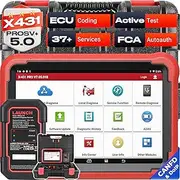 [LAUNCH] X431 PROS V+ 5.0 Elite Bidirectional Scan Tool, 37+ Services Diagnostic Tool, ECU Online Coding, CANFD, FCA AutoAuth, VAG Guide, Full System Diagnostic Scanner, 2 Yrs Free Update Car Scanner