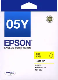 在飛比找PChome24h購物優惠-EPSON 原廠黃色墨水匣(C13T05Y450)