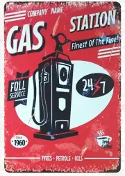 signs sale Cas Station mancave garage tin metal sign