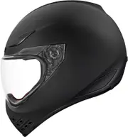 Icon Domain Rubatone, full face helmet , color: Black , size: 3XL