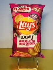 New Limited Edition Lays WAVY KOREAN STYLE FRIED CHICKEN Potato Chips 8oz