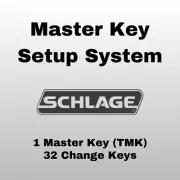 SCHLAGE 6-Pin Master Key Setup System (1 Master Key, 32 Change Keys)