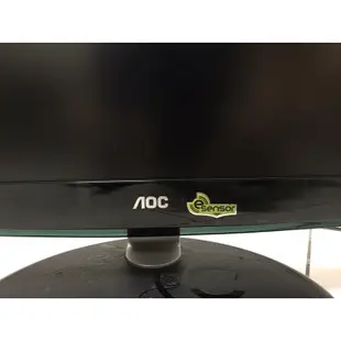 AOC IPS 23吋 螢幕 LED D-SUB DVI 二手螢幕