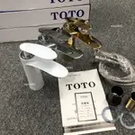 全新TOTO水龍頭全銅冷熱水龍頭洗臉盆臺盆洗手盆臺下盆都可用浴室櫃臉盆台盆龍頭 衛生間洗手漱口龍頭 洗手盆檯上水龍頭