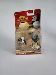 MATTEL KUNG FU PANDA PO & RHINO COMMANDER