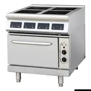 ElectMAX Electmax Induction 4 Burner Cooker With Convection Oven IC9-4B - IC9-4B