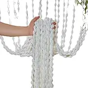 String Bead Curtain for Doorways Boho Hippie Home Decor Beaded Doorway Curtain 100x200cm Beaded Curtain Door String, A