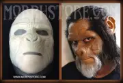 Halloween/ Foam latex/Chimp/Face/Brows/Mask lot.