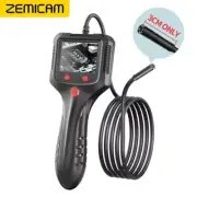 Endoscope Camera 2.4'' IPS Screen HD1080P 50Meter Rigid Cable Pipe Borescope