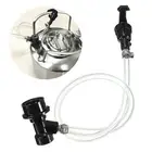 Homebrew Draft Beer Line Cleaning Kit with Picnic Tap Faucet For Cornelius Kegs