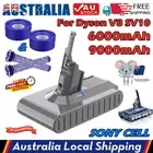9500mAh 6800mAh Sony Battery For Dyson V8 SV10 Absolute Pro Animal & 2x Filter A