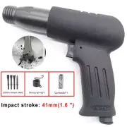 1.6'' 41mm Handle Air Hammer Pneumatic Long Barrel Impact Air Chisel Shovel Tool