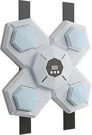 Wall Boxing - Boxing Music Trainer,Wall Mounted Portable Equipment Trainer for Home Indoor Training Fitness Home Gym Workout