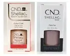 CND Shellac Nail Gel Polish - Naked Naivete w/ Field Fox COMPO BACK 0.25 oz each