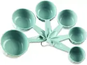 Nordic Ware 6pc Cups Bundt Measuring, Set of 6, Sea Glass