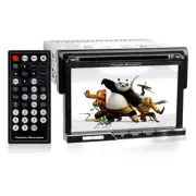 Power Acoustik PD-710B DVD CD MP3 Player 7" LCD Bluetooth Front USB SD Card New