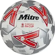 Mitre Training FA Cup Fußball | Hochleistungs-Trainingsball | sehr langlebiges Design, Ball