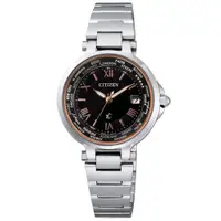 在飛比找PChome24h購物優惠-CITIZEN Xc 光動能馨悅之旅電波時計腕錶(黑)