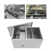 Grease Trap 400x250x230mm Commercial Grease Interceptor Stainless Steel