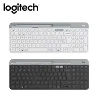 在飛比找有閑購物優惠-【Logitech】羅技 K580 超薄跨平台藍牙鍵盤[富廉