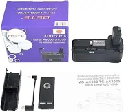 DSTE Infrared Remote Control Vertical Battery Grip VG-6300 Compatible with Sony A6400 A6300 A6000 Digital Camera as NP-FW50