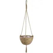 Natural Hanging Planter Basket Set Indoor Plant Pots