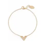 Nashelle Initial Heart Bracelet