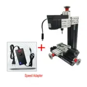 High Power Metal Mini Lathe DIY Micro Milling Machine Millier 12000rpm 24W