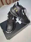 UNDER ARMOUR Men's Size 11.0 LOCKDOWN 6 Basketball Black Sneaker 3025616-003 New