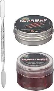 Halloween SFX Makeup Kit Gruesome Scar Wax Fake Blood for Special Effects Zombie Body Art